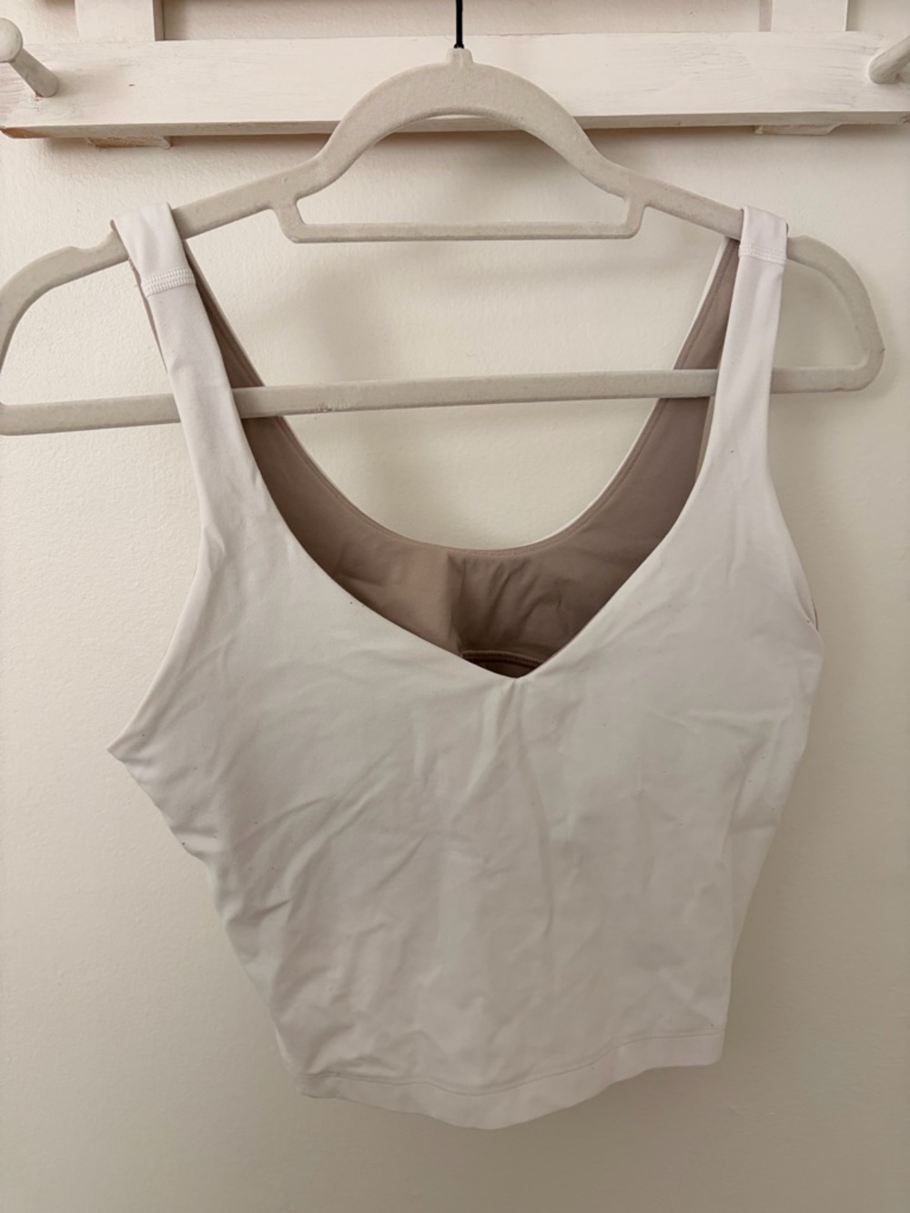 lululemon white align tank